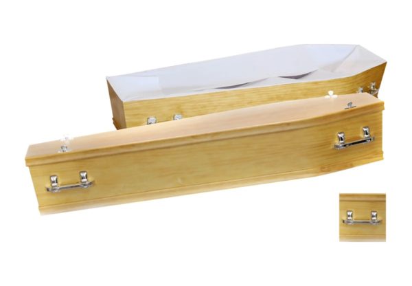 Simple Pine Casket - Image 2